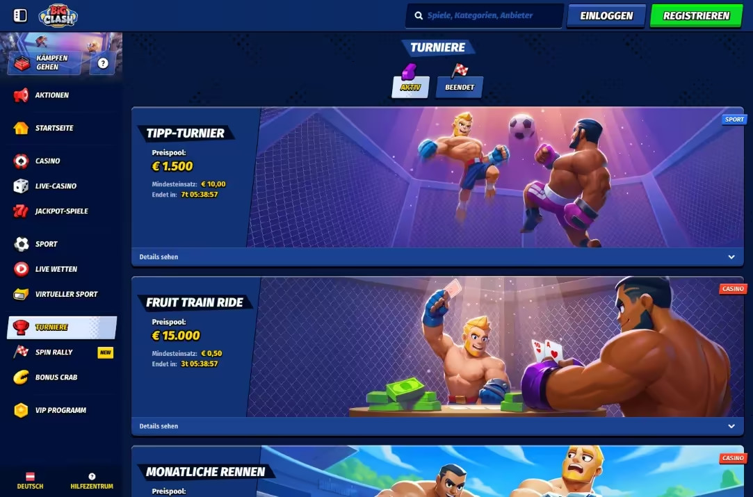 BigClash Casino Screenshot 5