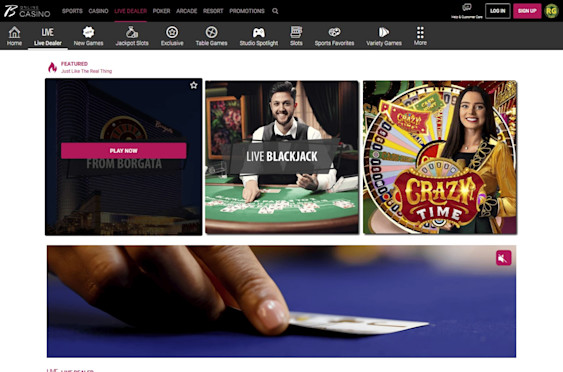 Borgata Casino Screenshot 1