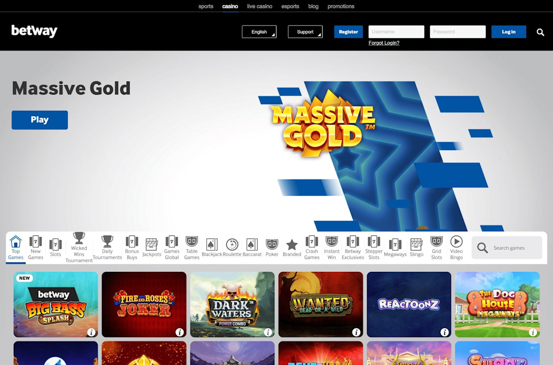 Betway Casino Screenshot 4