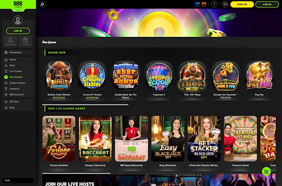 888 Casino screenshot 5