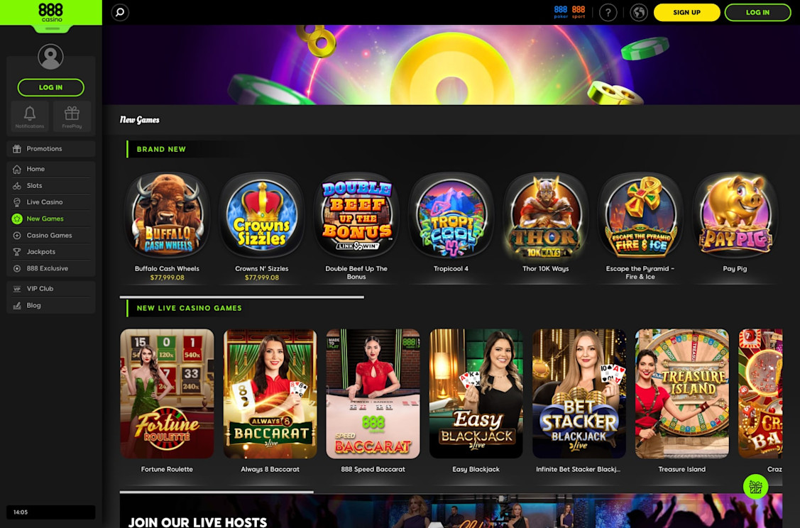 888 Casino screenshot 5