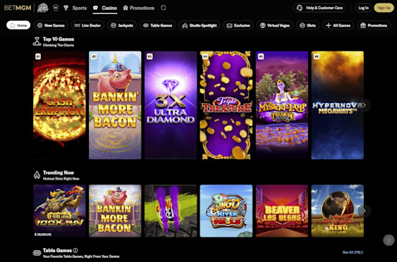 BetMGM Casino West Virginia Screenshot 5
