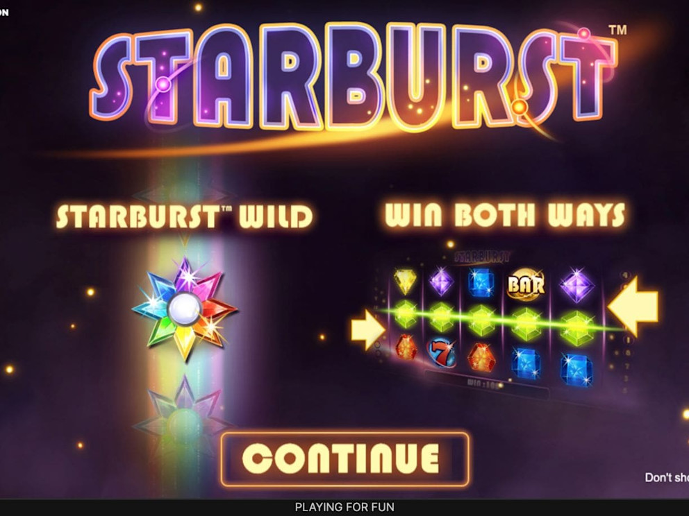 Starburst screenshot 1