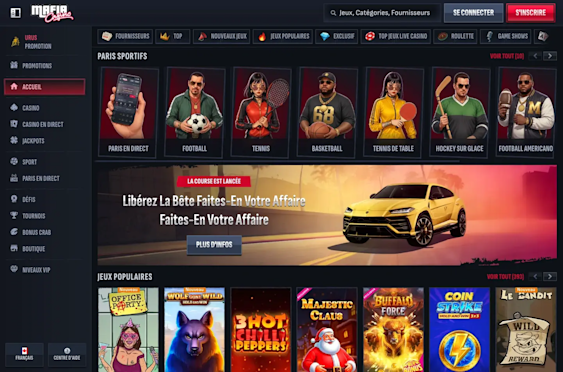 MafiaCasino sreenshot 2