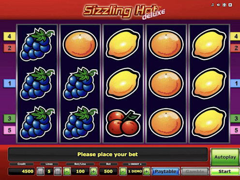 Sizzling Hot Deluxe Screenshot 1