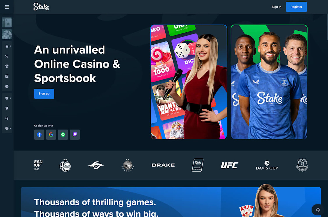 Stake Casino Screenshot 1