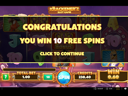 The Krackener'z Slot Screenshot 3