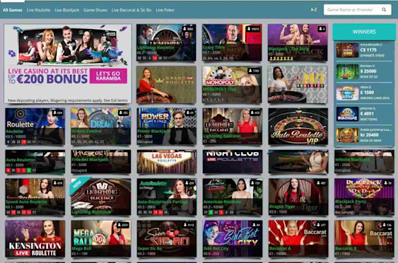 Karamba Casino screenshot 2