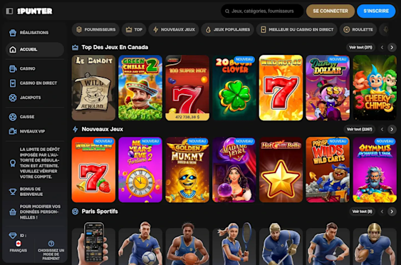 MrPunter Casino Screenshot 1