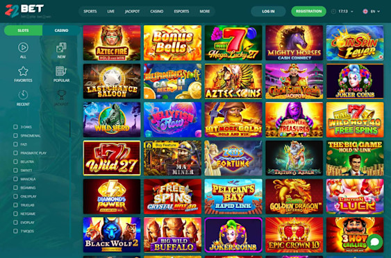 22Bet Screenshot 3