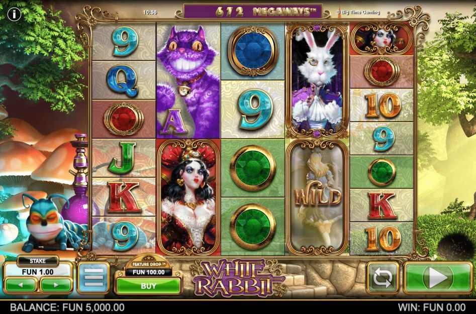 White Rabbit Megaways - Big Time Gaming slot
