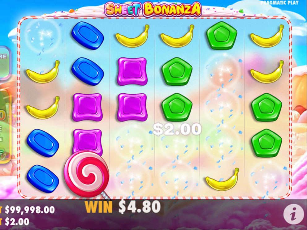Sweet Bonanza screen 1