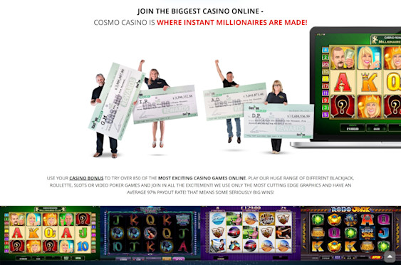 Cosmo Casino Screenshot 5