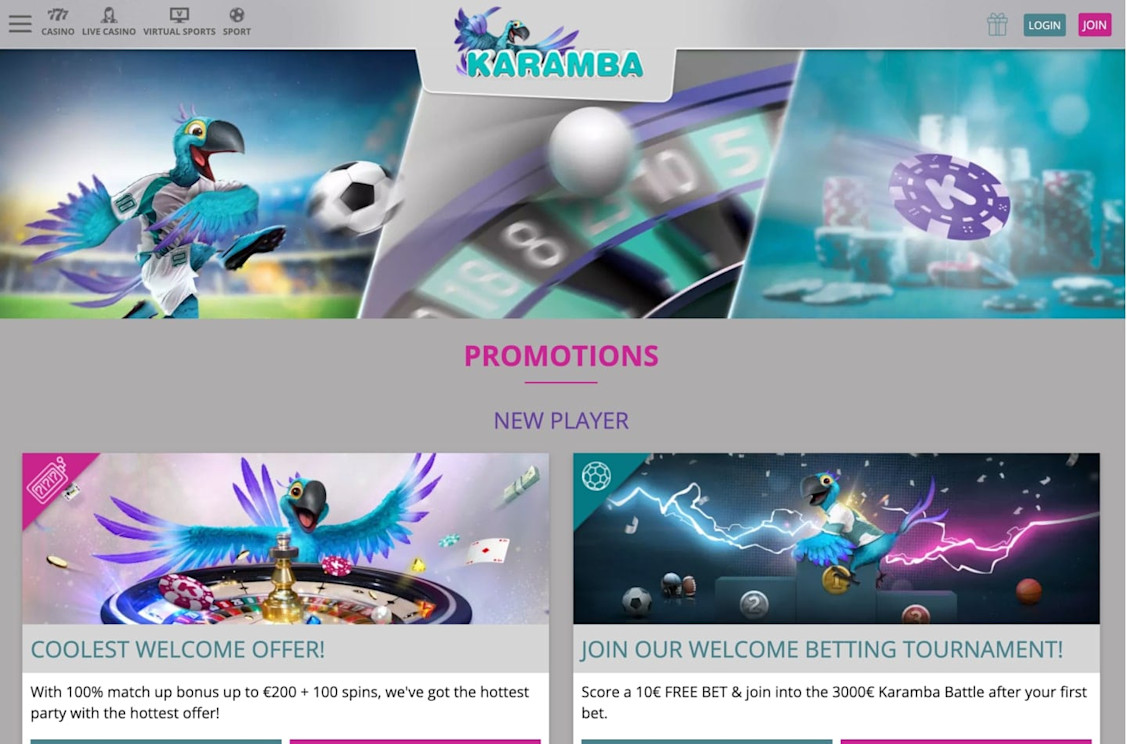 Karamba Casino screenshot 4