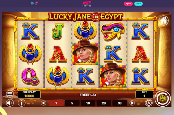 Wild Fortune Lucky Jane