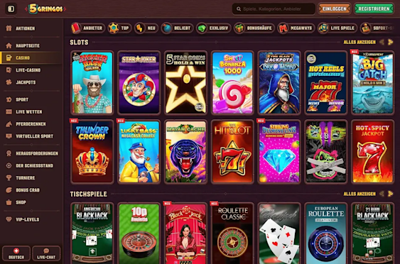 Casino Slots Lobby