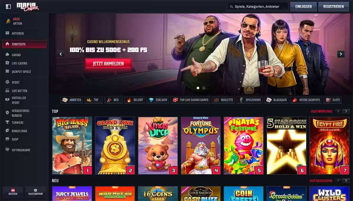 Screenshot - Landing Page