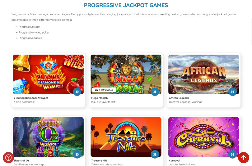 Royal Vegas Review Progressive Slots