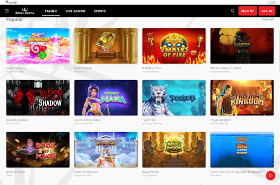 Royal Panda Ontario Screenshot 2