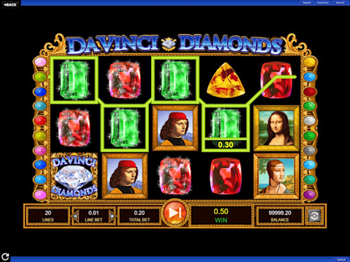 Da Vinci Diamonds Screenshot 2