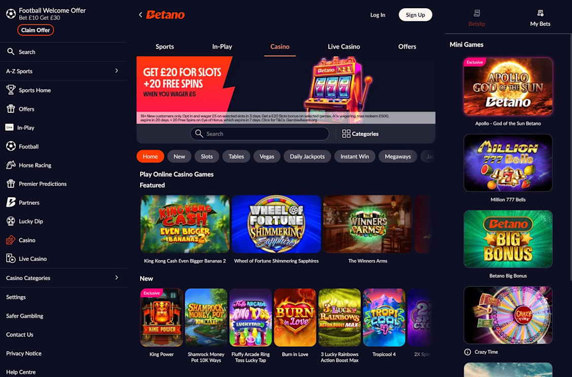 Betano Casino screenshot 4