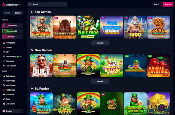 Betsio.com Screenshot 1