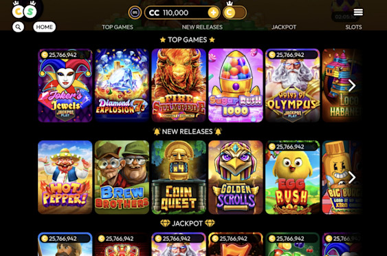 CrownCoins casino screenshot 5