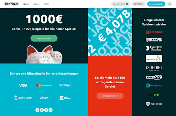 Overview of payment methods