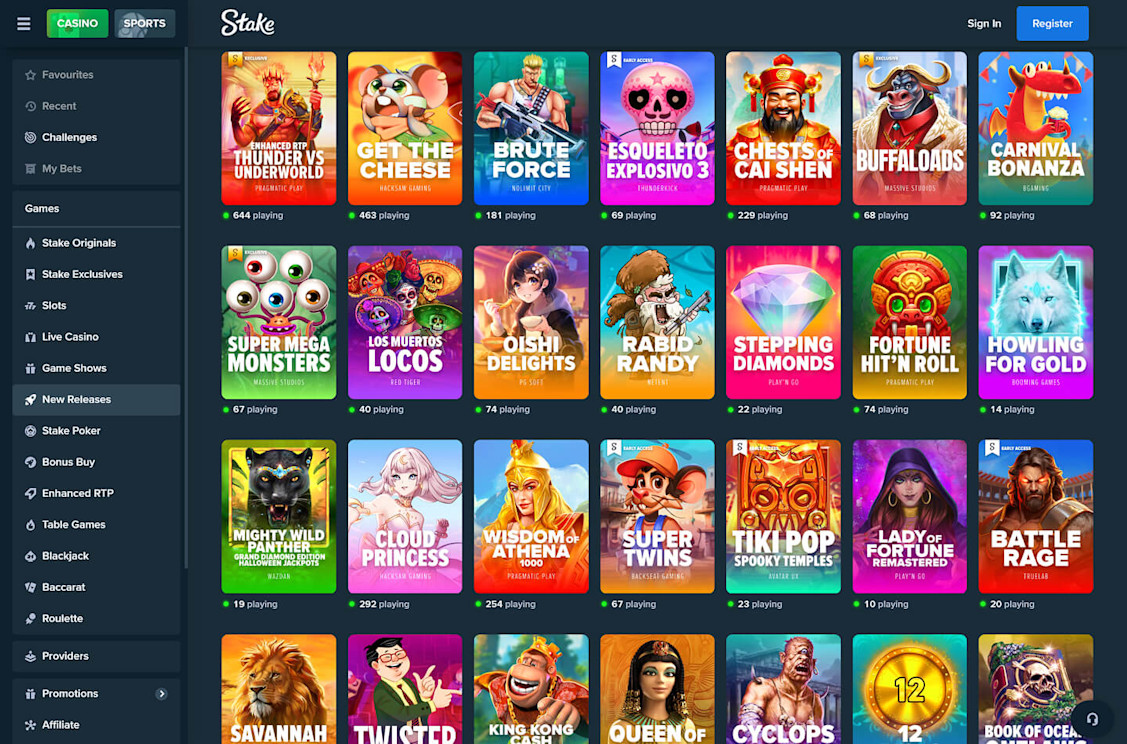Stake Casino Screenshot 5