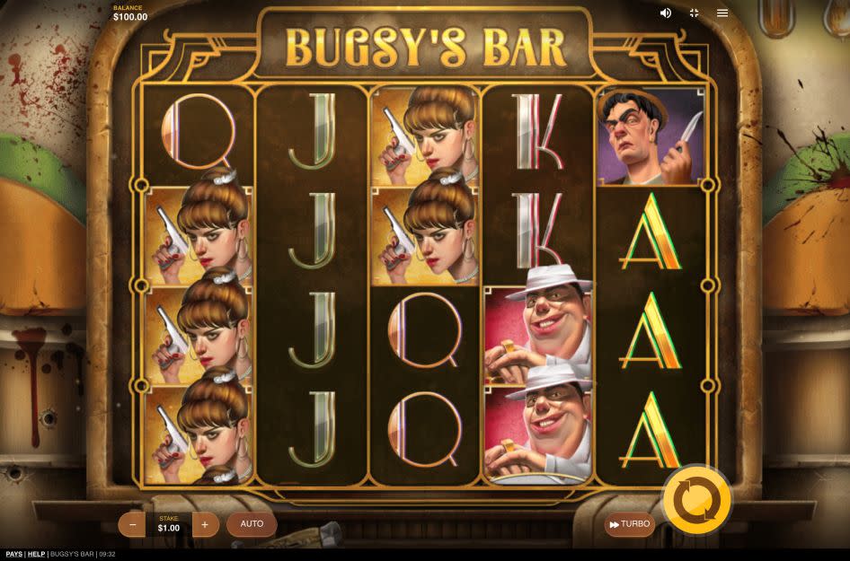 Bugsy's Bar - Red Tiger slot