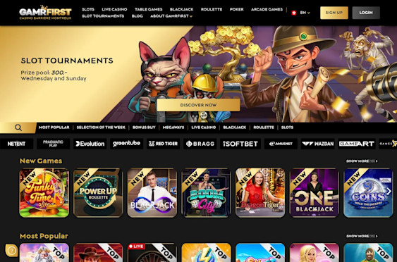 GAMRFIRST Screenshot 1