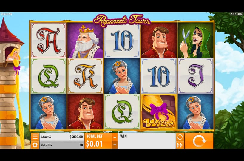 Rapunzel's Tower slot