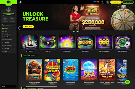 888 Casino screenshot 1