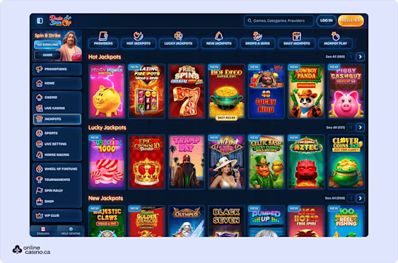 Dudespin casino Screenshot 4