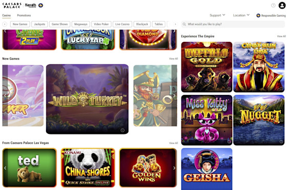 Caesars Palace Pennsylvania Screenshot 2