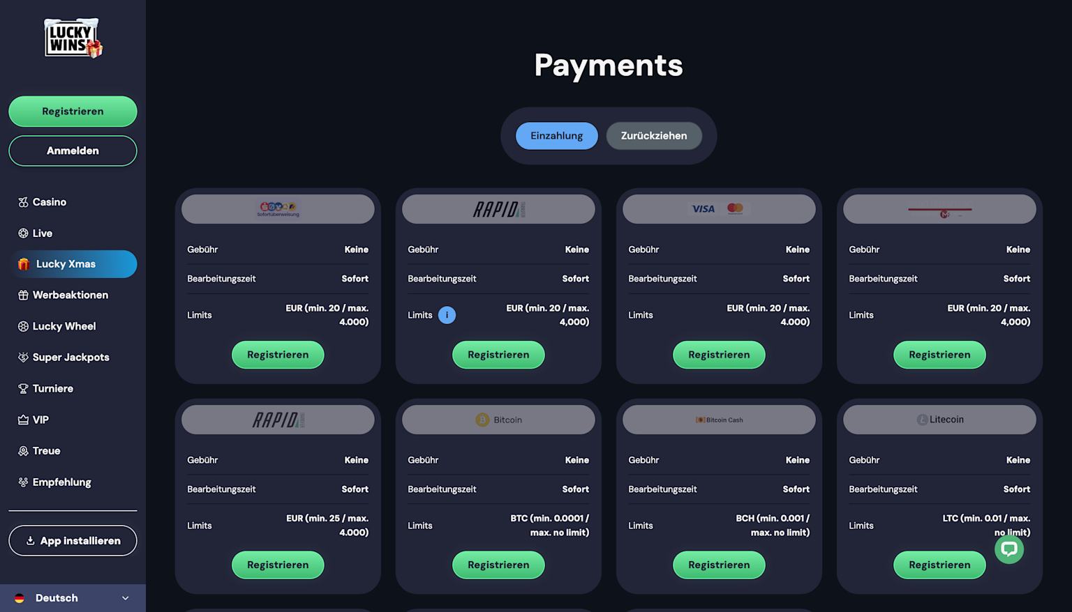Payment Methods