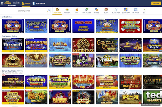 BetRivers Casino West Virginia Screenshot 4
