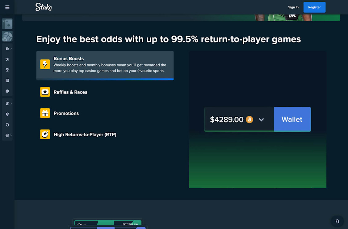 Stake Casino Screenshot 2