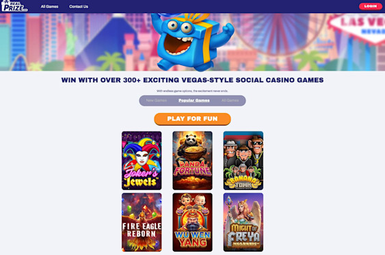 RealPrize casino screenshot 1