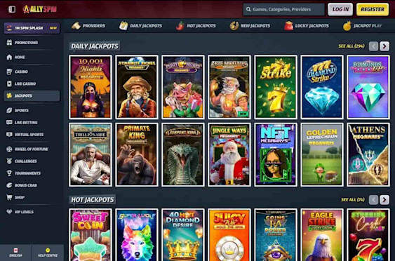 AllySpin Casino screenshot 6