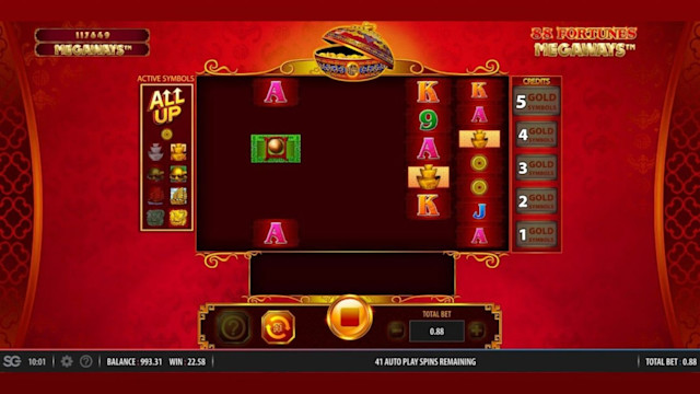 88 Fortunes Megaways screenshot 1