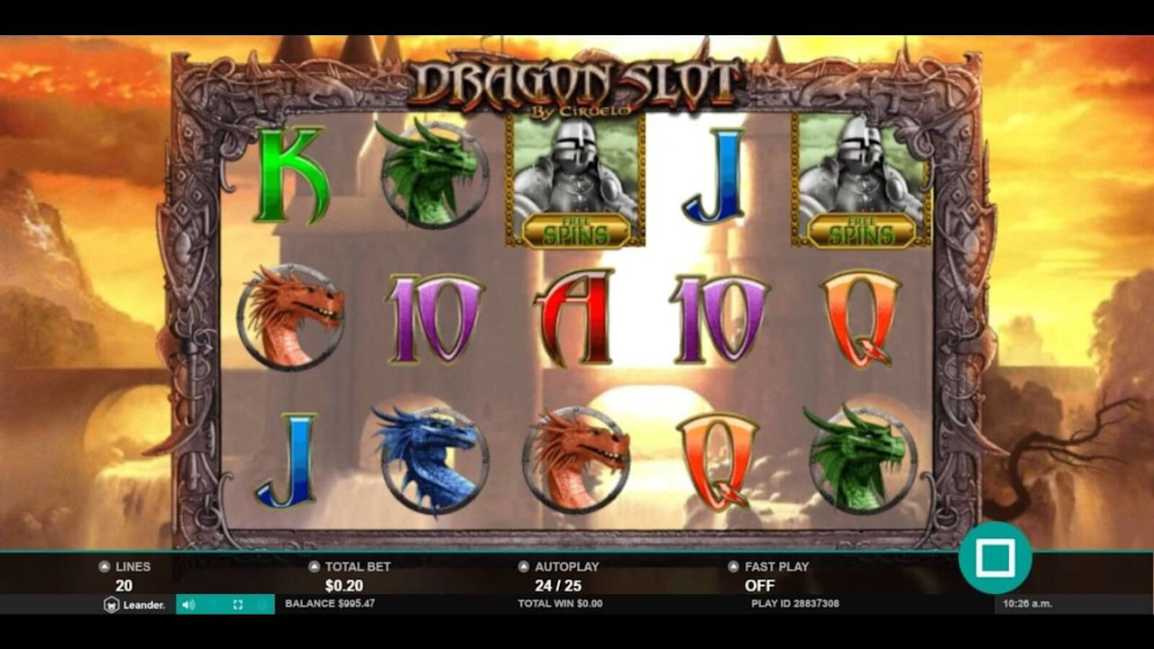 Dragon slot screenshot 1