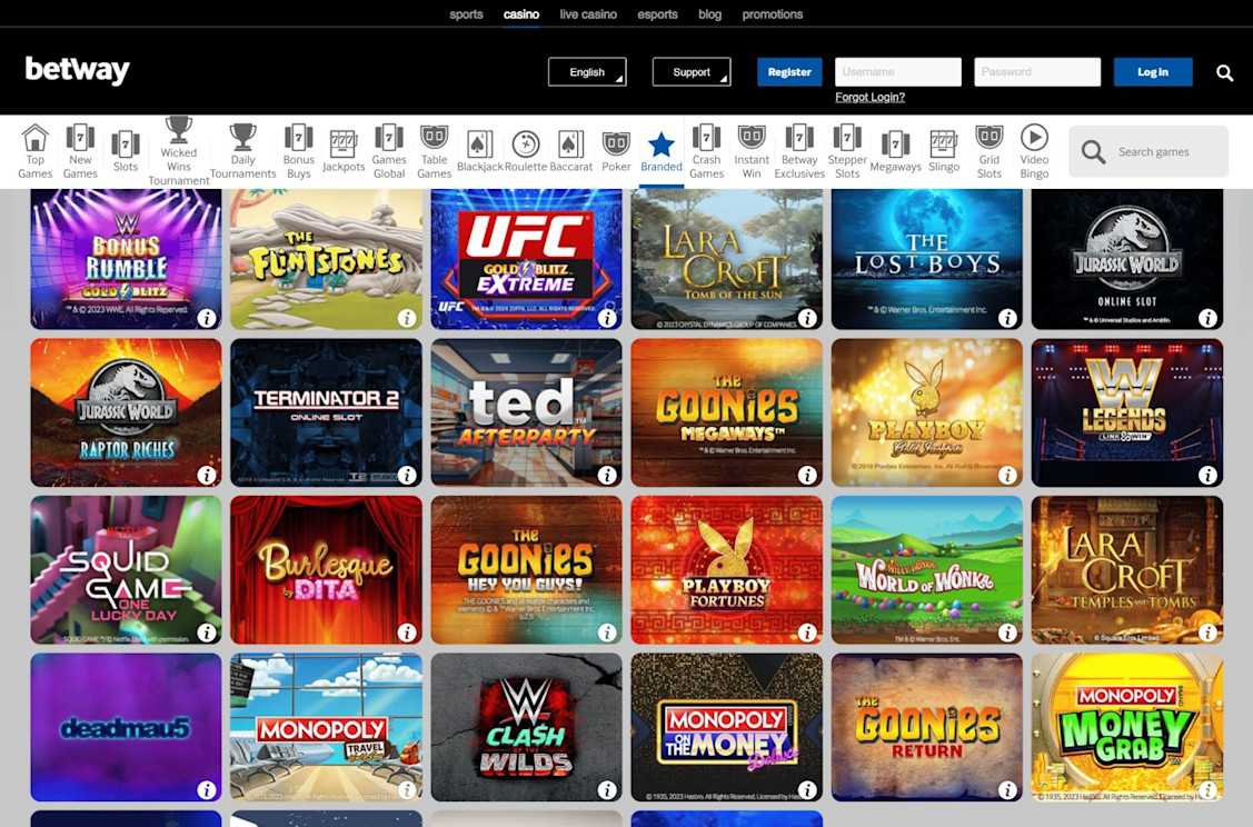 Betway Casino Screenshot 5