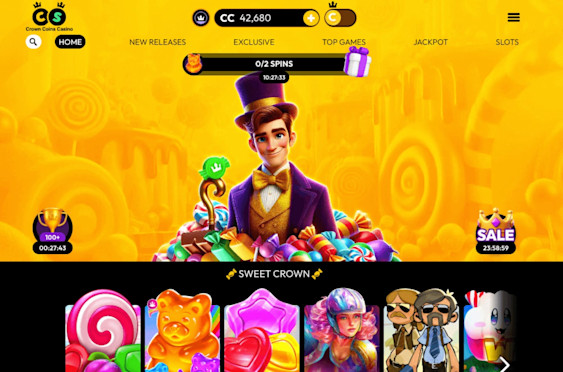 CrownCoins casino screenshot 6