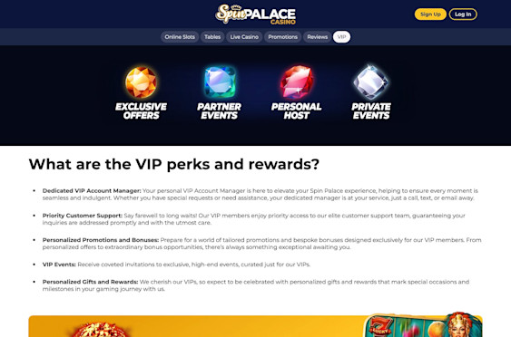 Spin Palace Pennsylvania screenshot 5