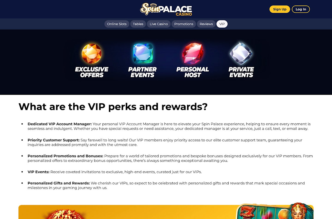 Spin Palace Pennsylvania screenshot 5