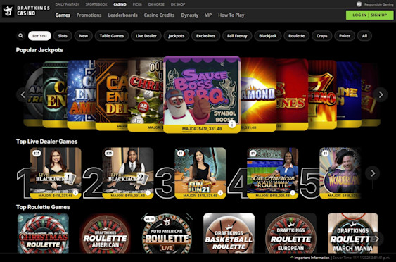 DraftKings Casino Screenshot 6
