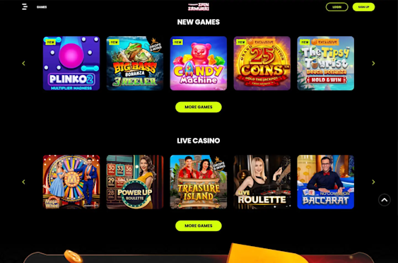 Spin Samurai New Games