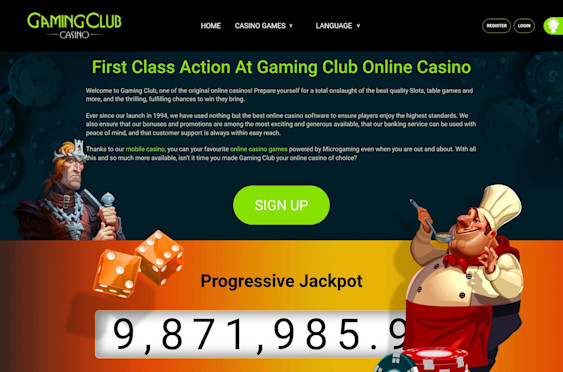 Gaming Club Screenshot 1