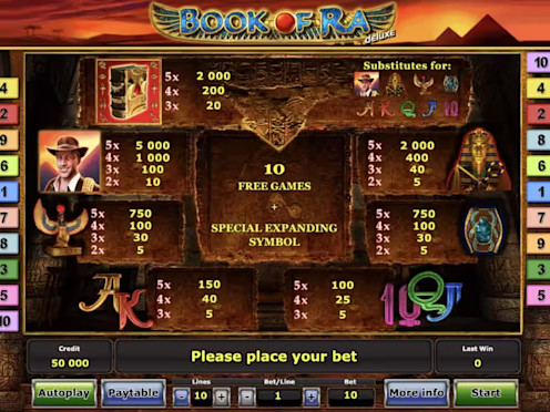 Book of Ra Deluxe Screenshot 3